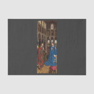 Annunciation by Jan van Eyck Tissue Paper