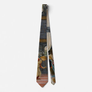 Annunciation by Sandro Botticelli Tie