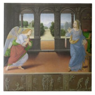 Annunciation Ceramic Tile