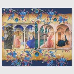 ANNUNCIATION FRA ANGELICO CHRISTMAS PARCHMENT WRAPPING PAPER