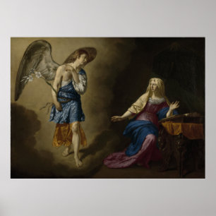 Annunciation of Mary, Velde Poster