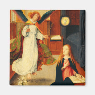 Annunciation of Virgin Mary by Gerard David Magnet