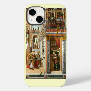 Annunciation ,Saint Emidius and an UFO by Crivelli iPhone 14 Case