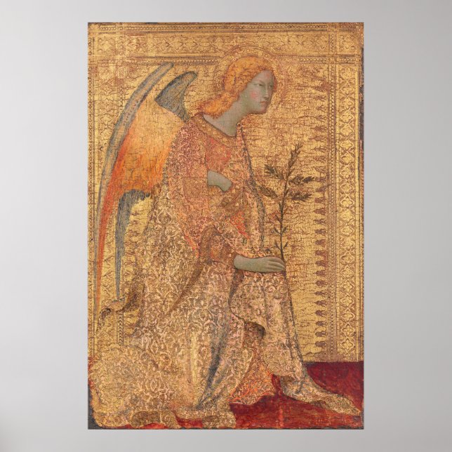 Annunciation - Simone Martini Fine Art Poster (Front)