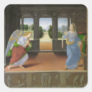 Annunciation Square Sticker