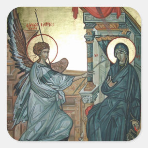 Annunciation Square Sticker