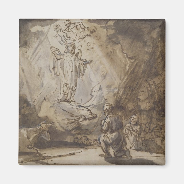 Annunciation to the Shepherds Magnet (Front)