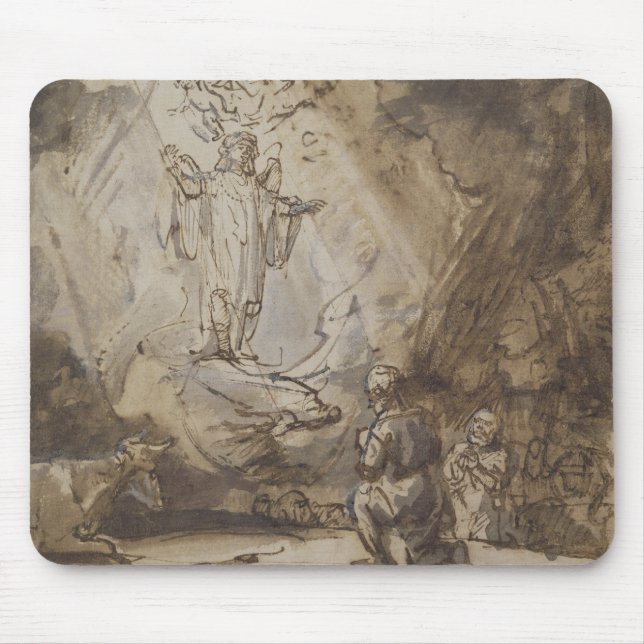 Annunciation to the Shepherds Mouse Pad (Front)