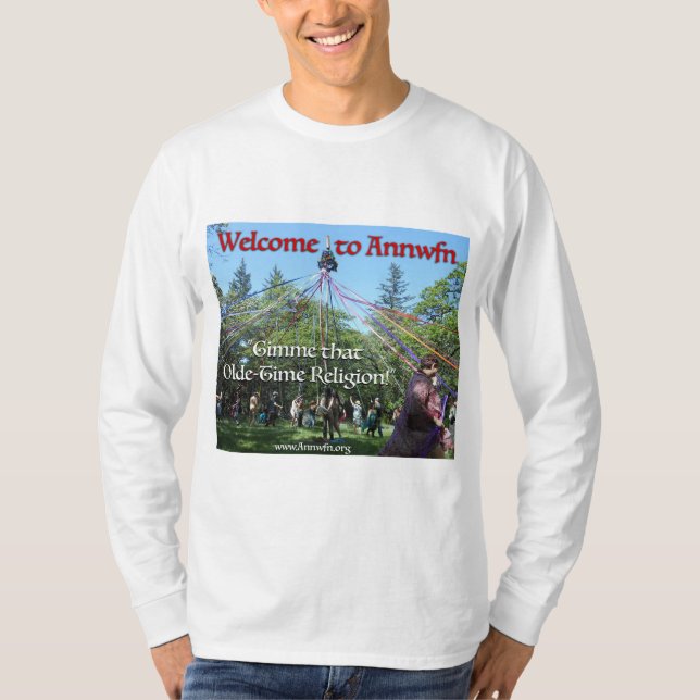 Annwfn Long Sleeve Men's Shirt (Front)