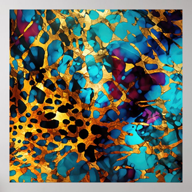 Anodised Metal Art Poster (Front)