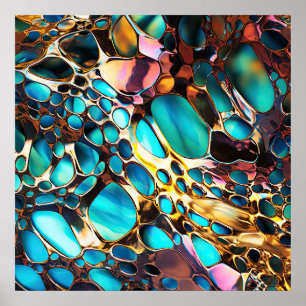 Anodised Metal Art Poster