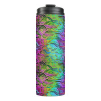 anodised rainbow titanium circuit :