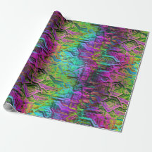 anodised rainbow titanium circuit :
