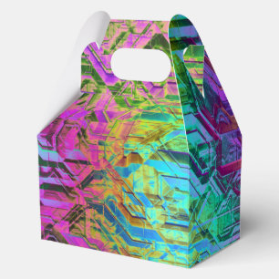 anodised titanium : favour box