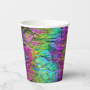 anodised titanium : paper cups