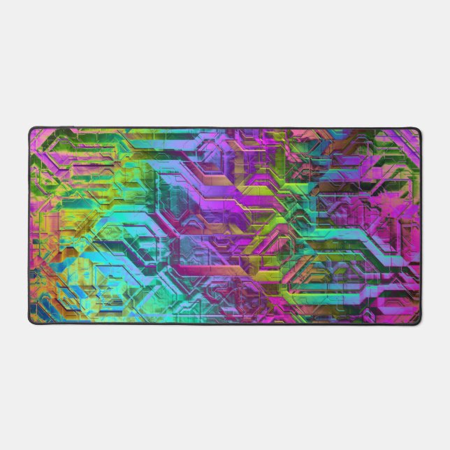 anodized titanium : desk mat (Front)