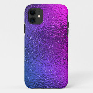 Anodized Titanium   Rainbow Metallic Custom iPhone 11 Case
