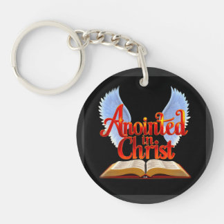 ANOINTED IN CHRIST KEY RING