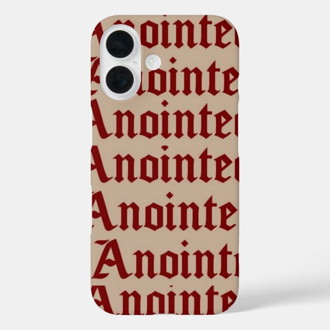 Anointed iPhone 16 Case (Back)
