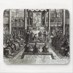 Anointing of Louis XIV at Reims Mouse Pad