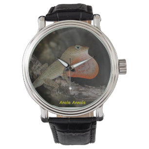 Anole Wristwatch: Anolis marcanoi Watch