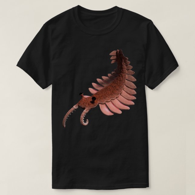 Anomalocaris creature of the Cambrian period T-Shirt (Design Front)