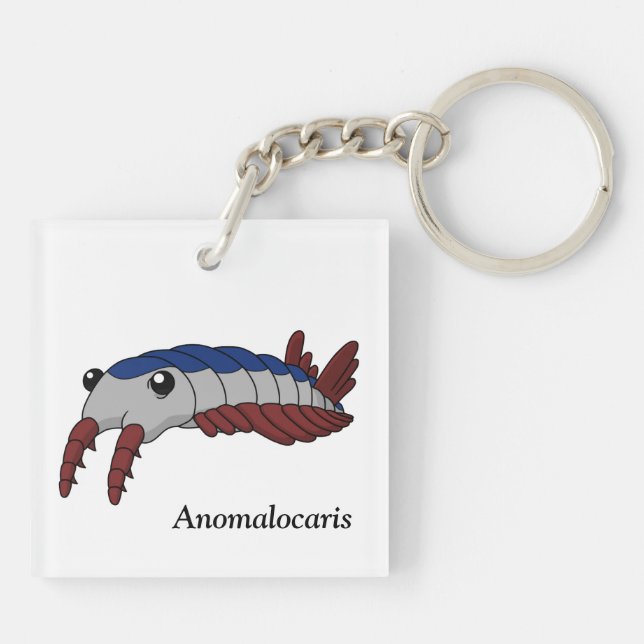 Anomalocaris- Prehistoric Animal Key Ring (Back)