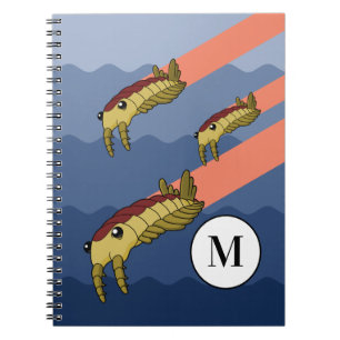 Anomalocaris Swarm- Prehistoric Animal Notebook