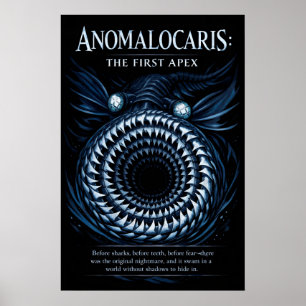Anomalocaris The First Apex Art Poster