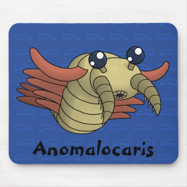 Anomalocaris- The Unusual Shrimp Mouse Pad (Front)