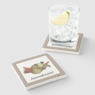 Anomalocaris- The Unusual Shrimp Stone Coaster