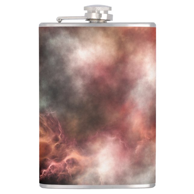 Anomalous Nebula Hip Flask (Front)