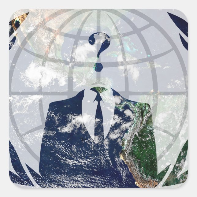 Anon Square Sticker (Front)