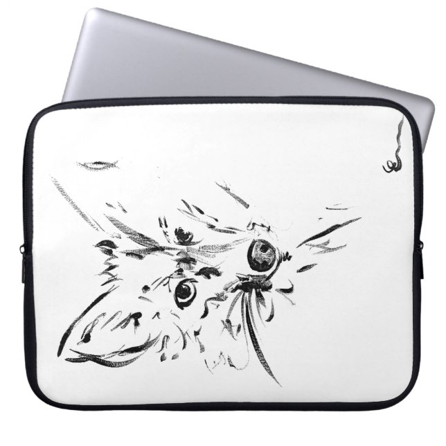 Anonimal 1 laptop sleeve (Front)