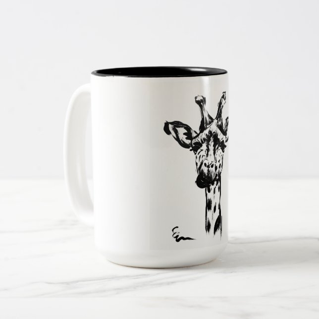 Anonimal 2 Two-Tone coffee mug (Front Left)