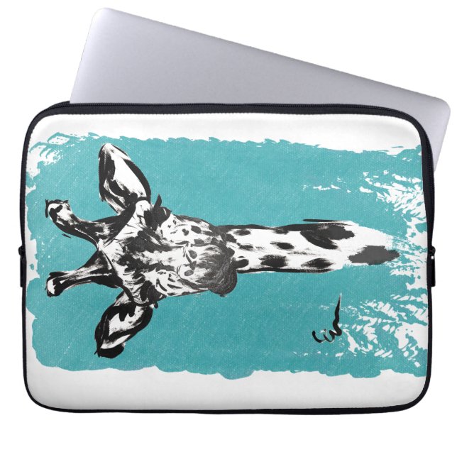 Anonimal 2 variation laptop sleeve (Front)