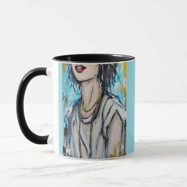 Anonymity 2 mug (Left)