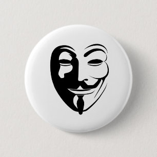 Anonymous 6 Cm Round Badge