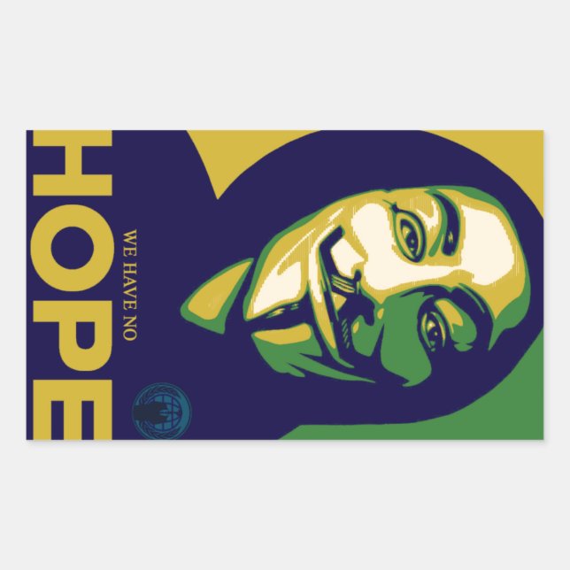 Anonymous Brazil Rectangular Sticker (Front)