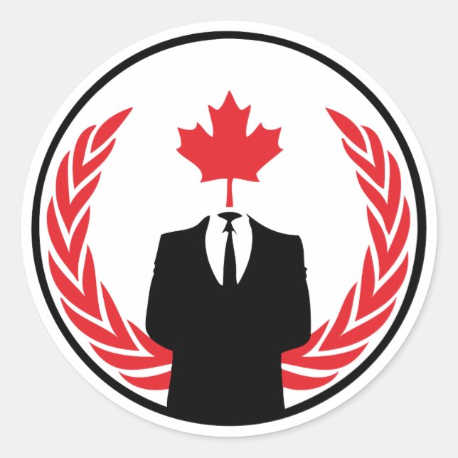 Anonymous Canada Sticker (Front)