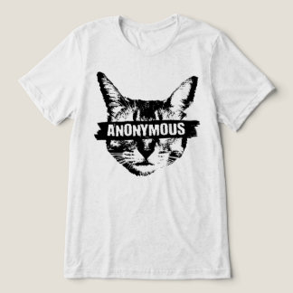 Anonymous Cat Tri-Blend Shirt