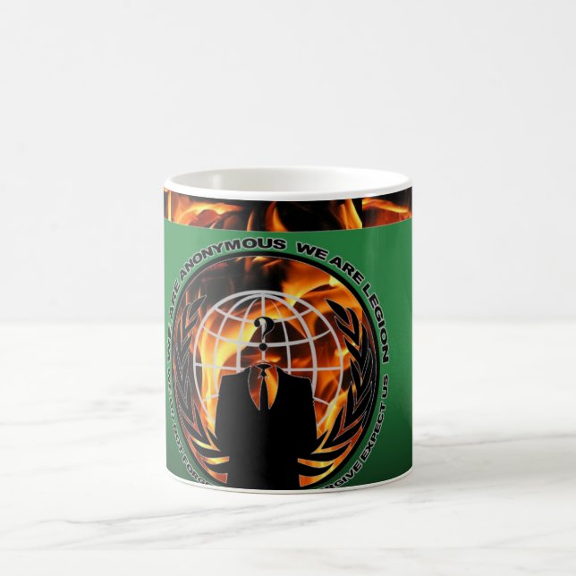 anonymous fire magic mug (Center)