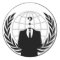 Anonymous Flag Round Stickers