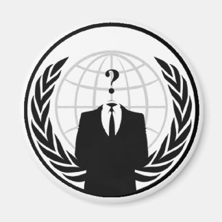 Anonymous International Logo Magnet