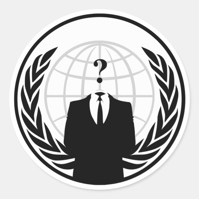 Anonymous International Sticker (Front)