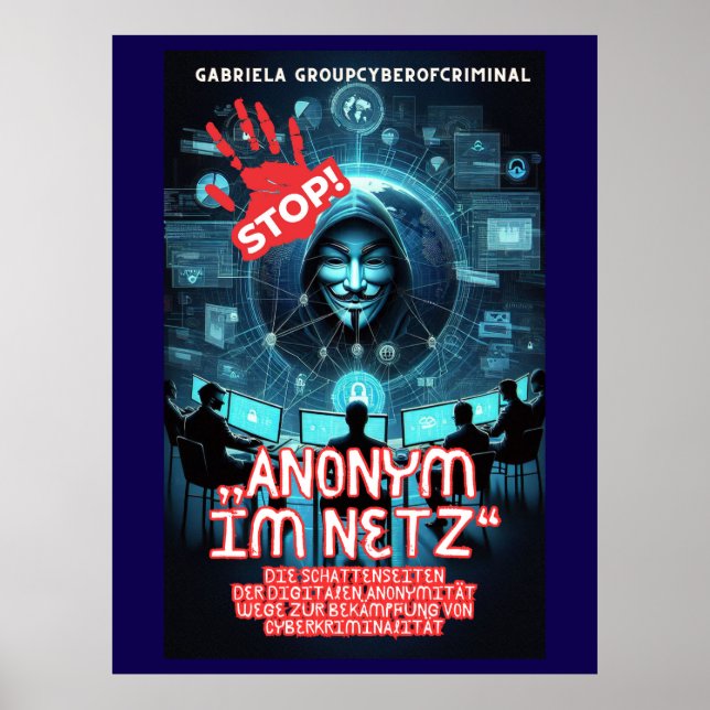 Anonymous on the Net Poster (Front)