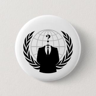 Anonymous Patriotism 6 Cm Round Badge