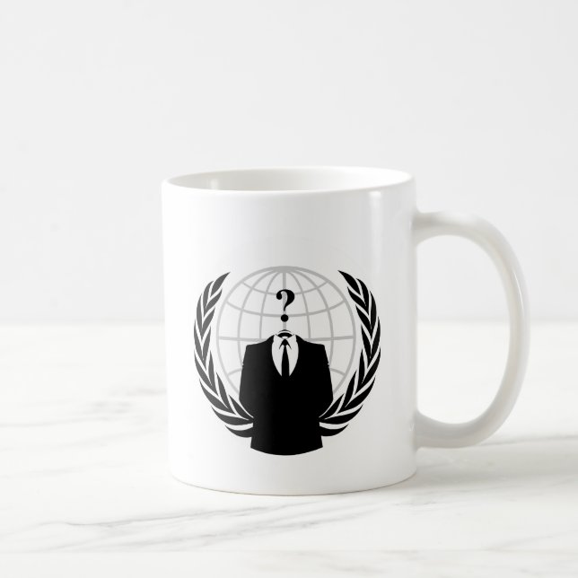 Anonymous Patriotism Coffee Mug (Right)