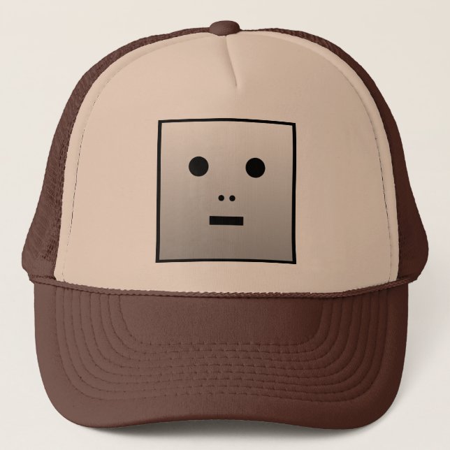 Anonymous Robot Trucker Hat (Front)
