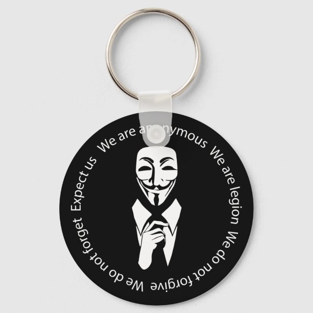 Anonymous seal key ring (Front)